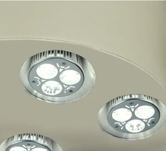 12"W Discovery LED Flushmount