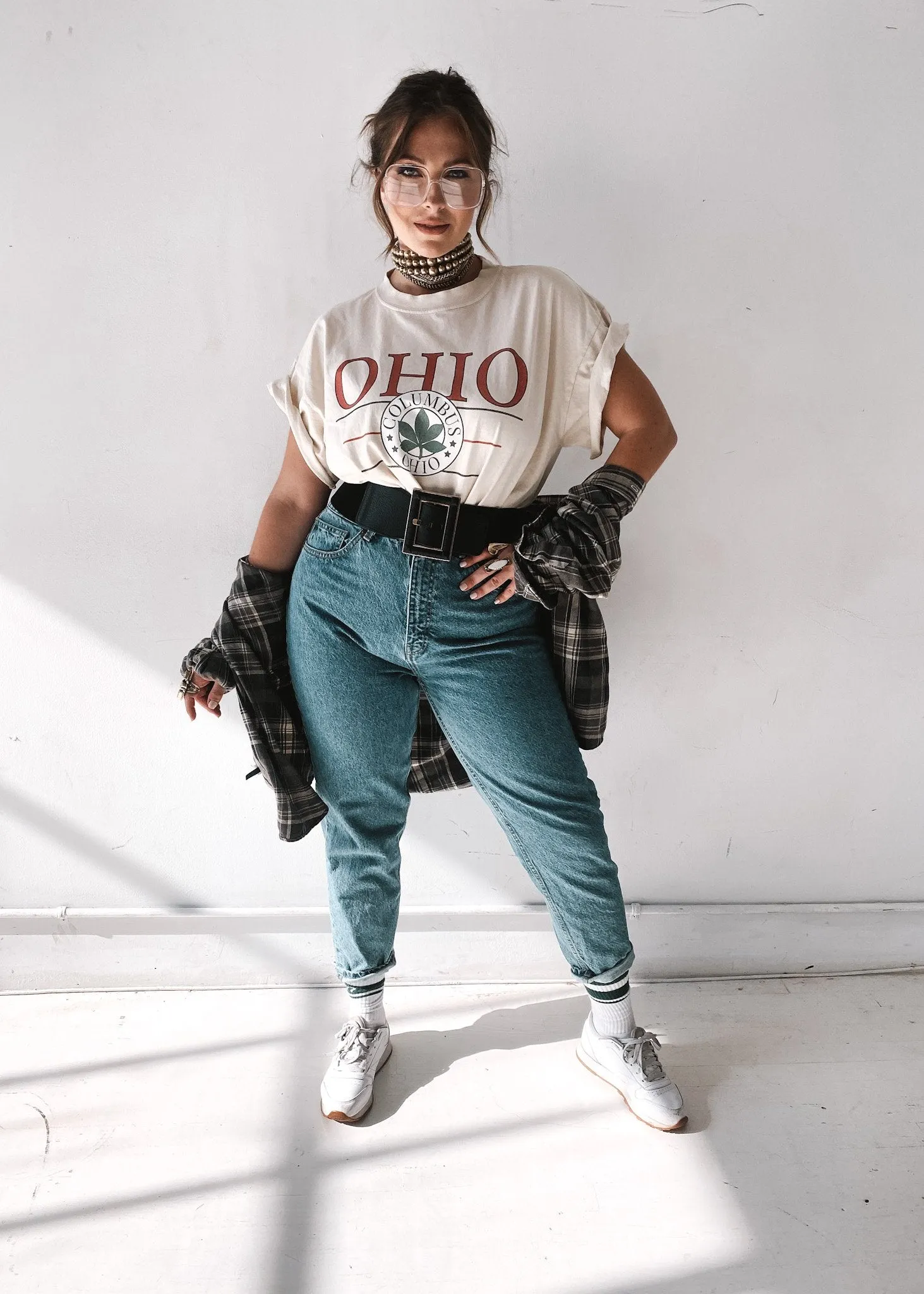 1995 RETRO OHIO SIDE SLIT TEE
