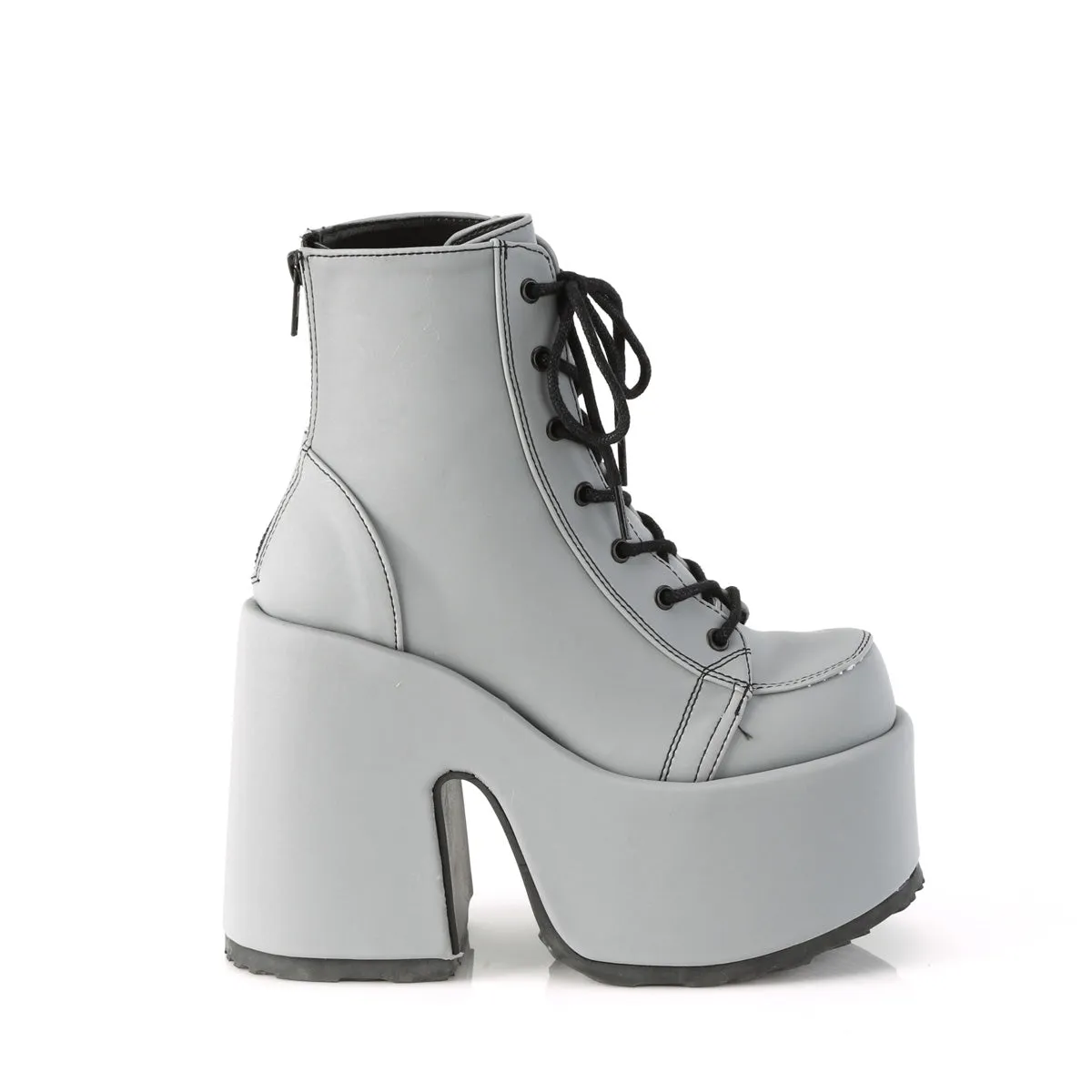 5 Inch Heel CAMEL-203 Gray Reflective