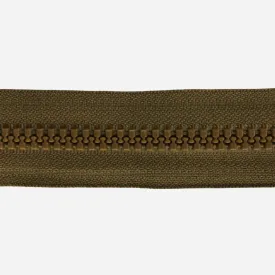 #8 Molded Tooth YKK® Zipper by the Yard - 334 Coyote Brown (Sold per Yard)
