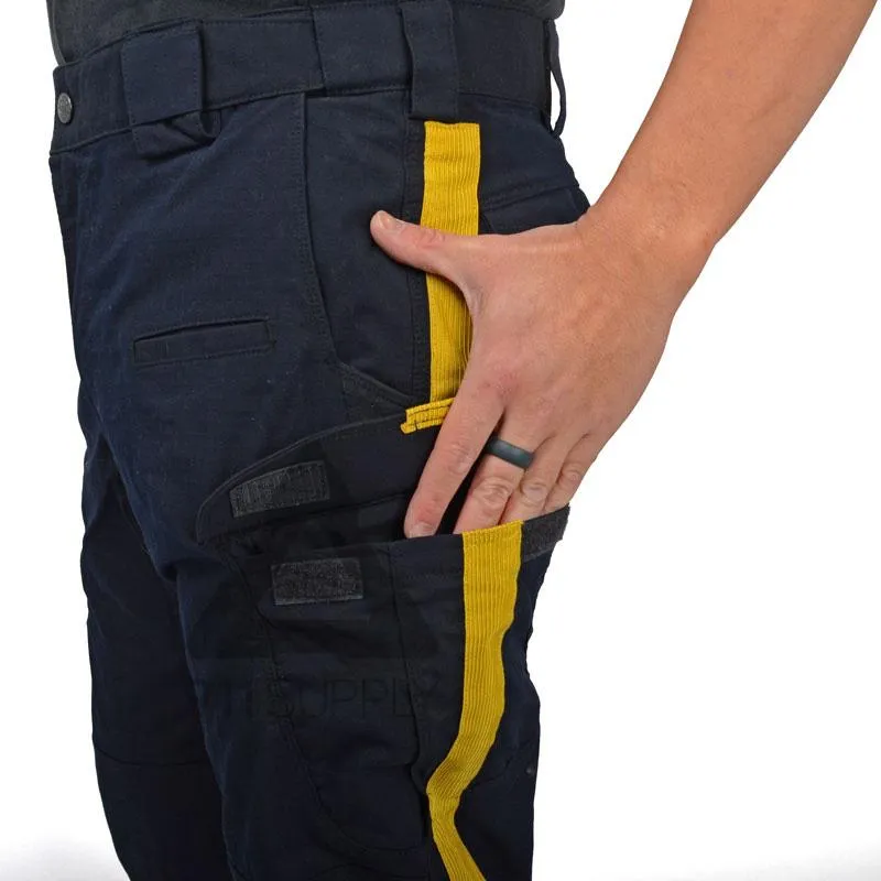 911 Stryke Pants with Yellow Stripe Mens