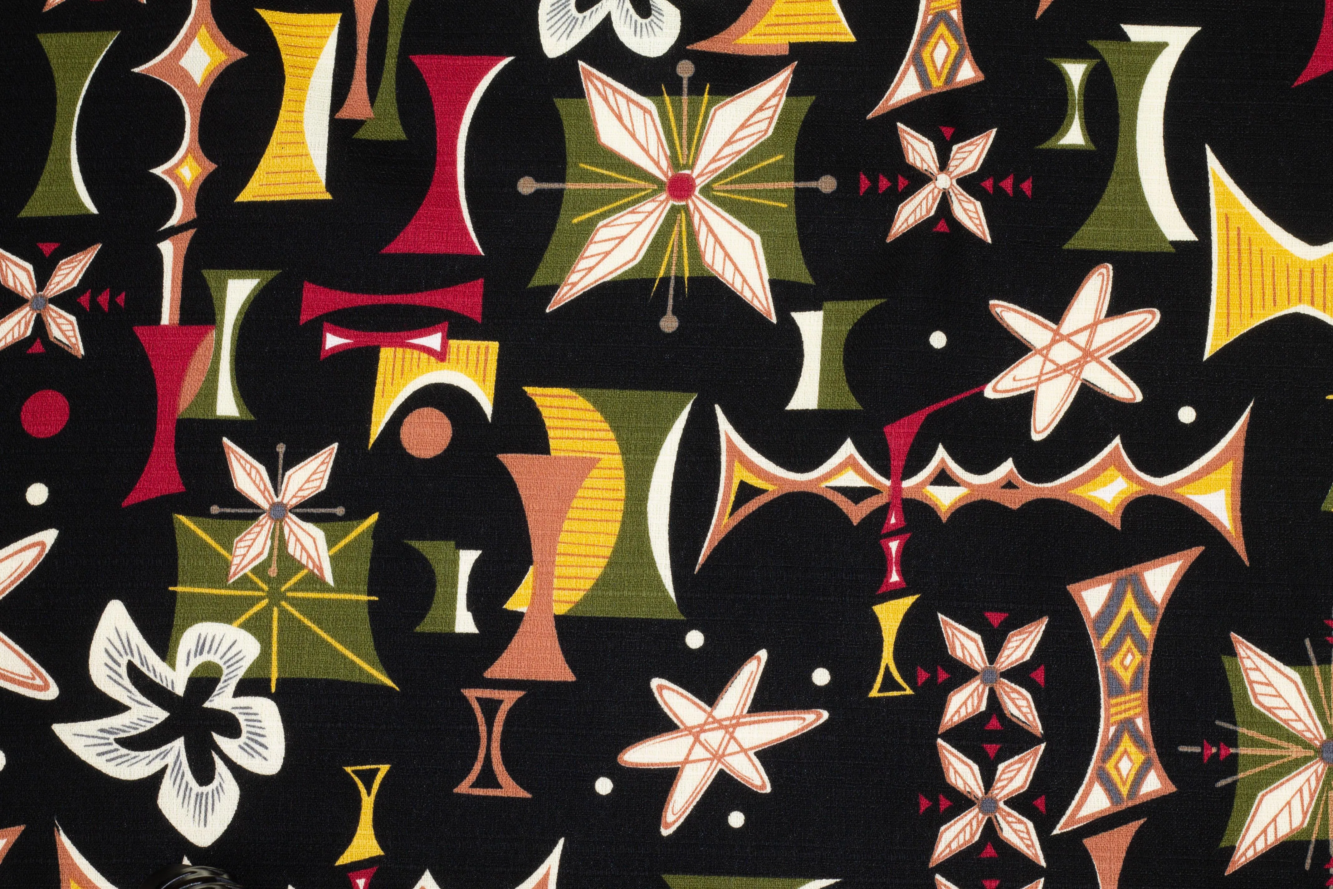 Abstract Cotton - Black