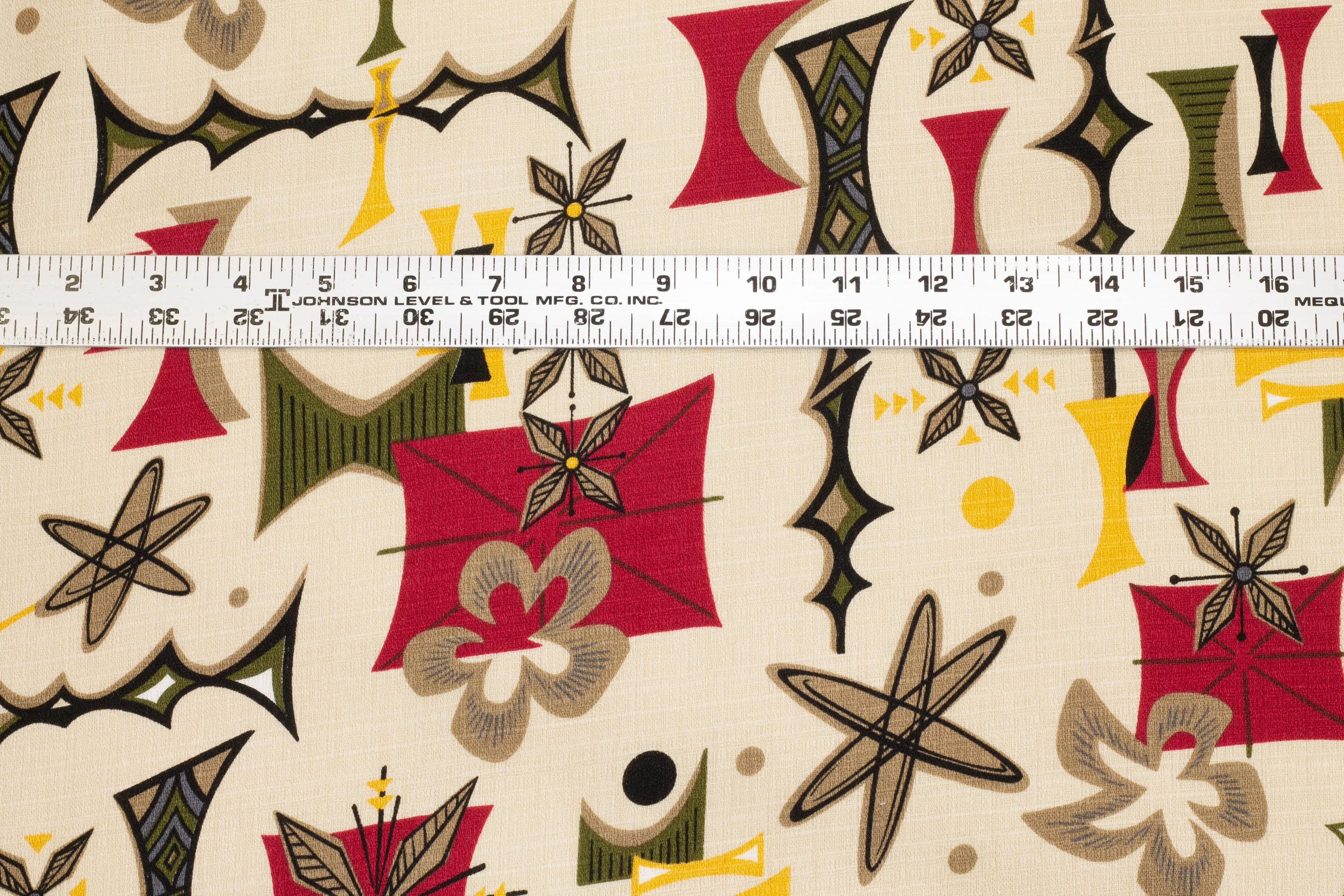Abstract Cotton - Ivory