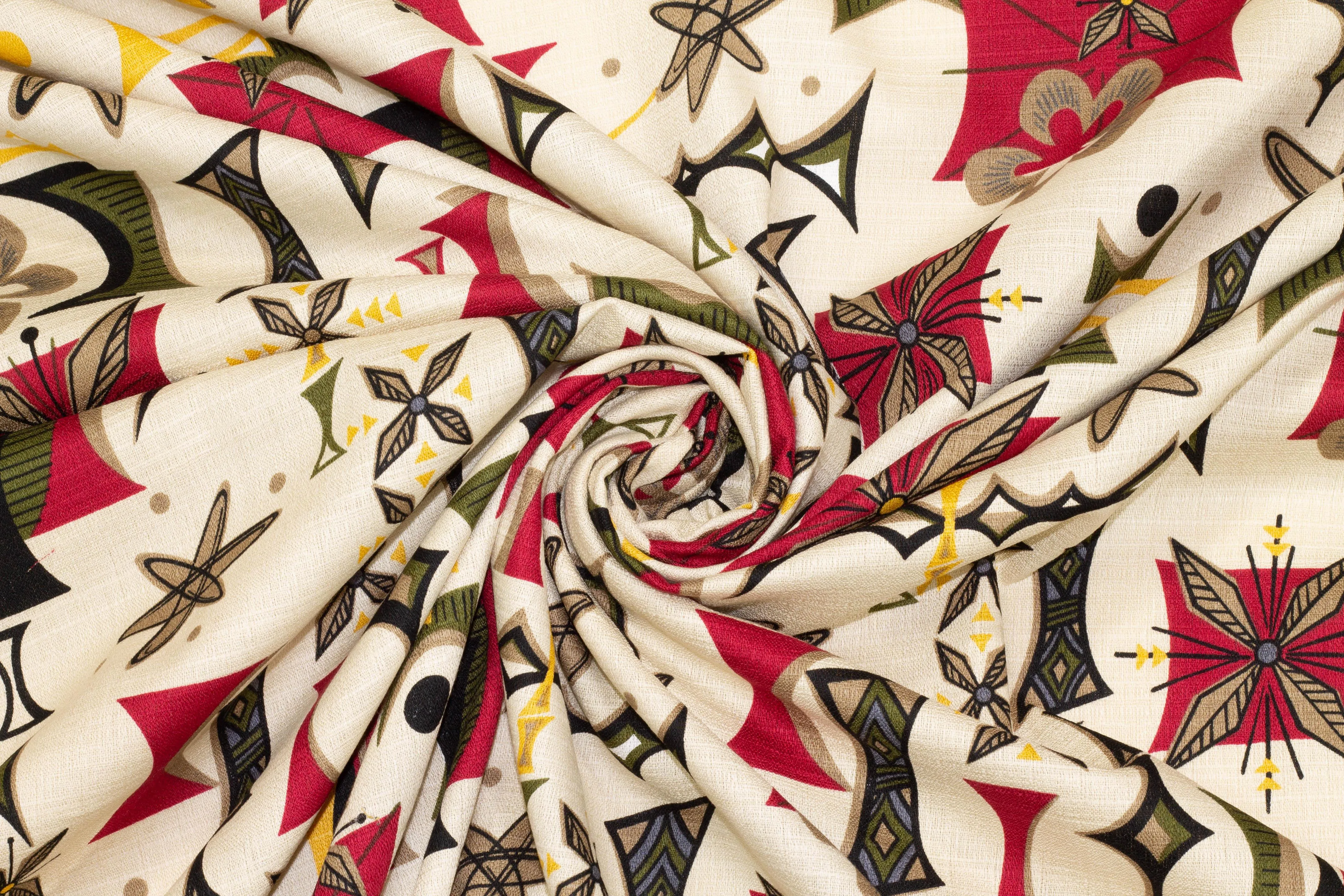 Abstract Cotton - Ivory