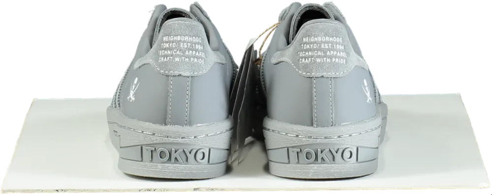 Adidas Grey X Neighborhood Superstar Sneakers UK 10