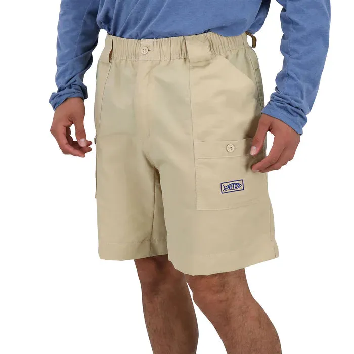 Aftco Original Fishing Shorts Long - Khaki