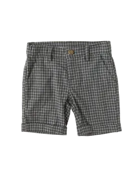 Albert Boys Shorts - Green Gray