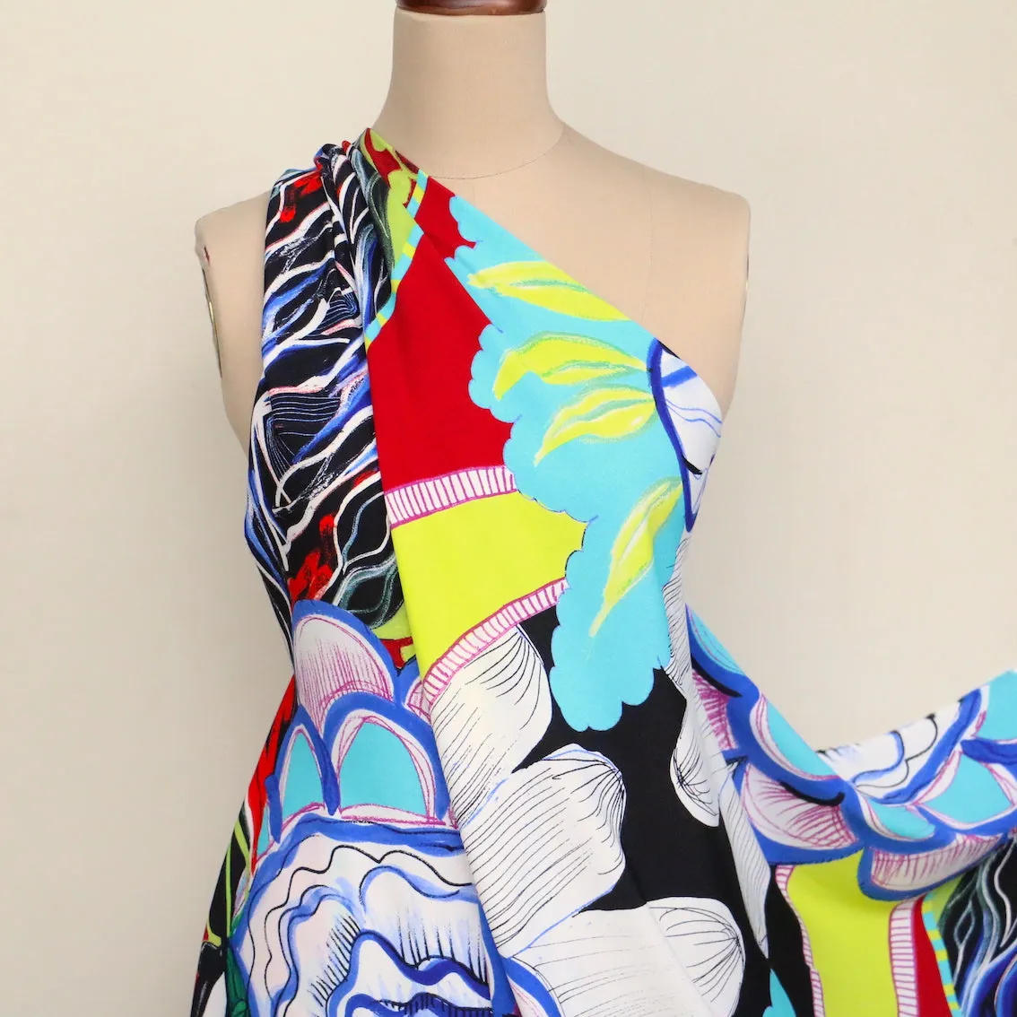 All Or Nothing Viscose Crepe