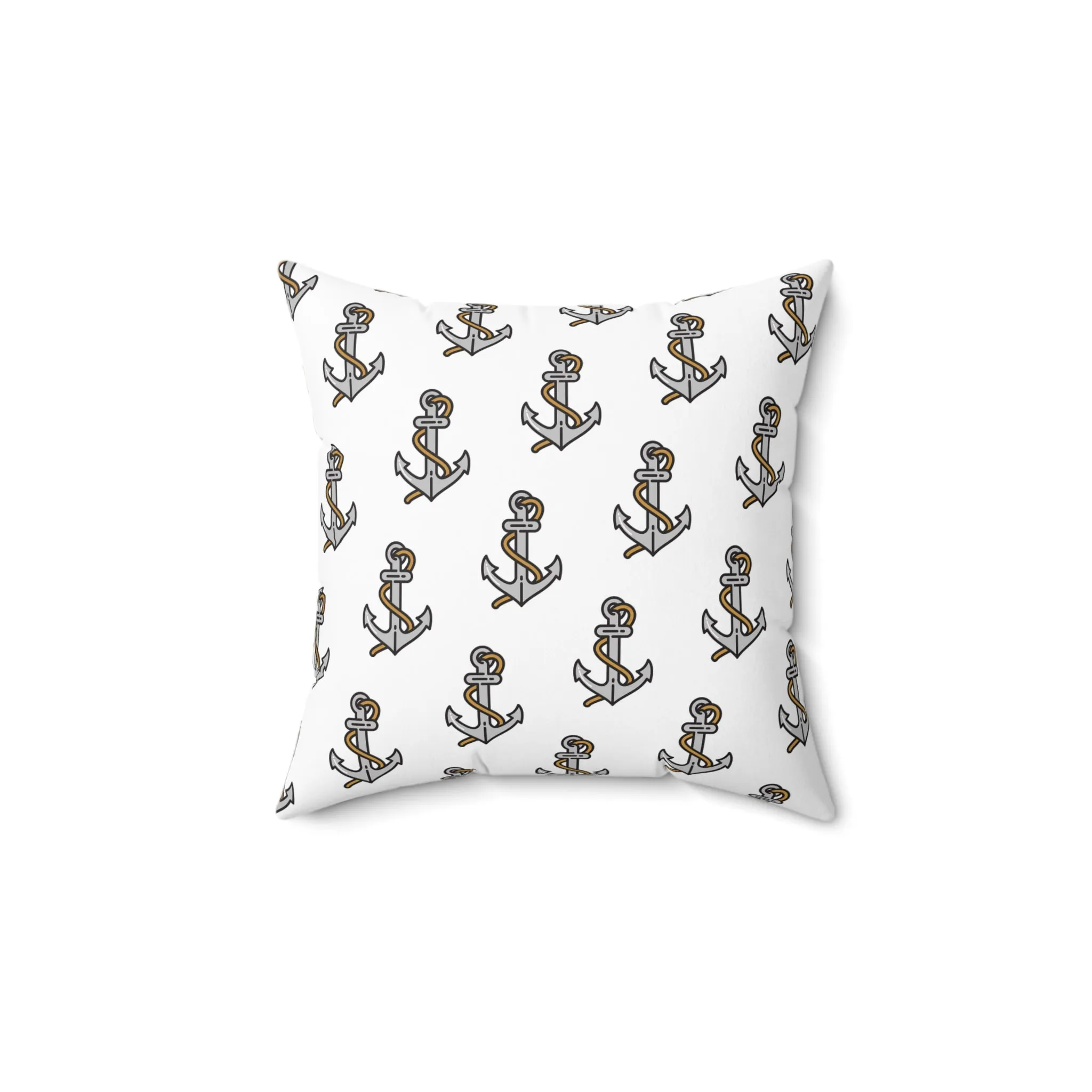 Ancor-Spun Polyester Square Pillow
