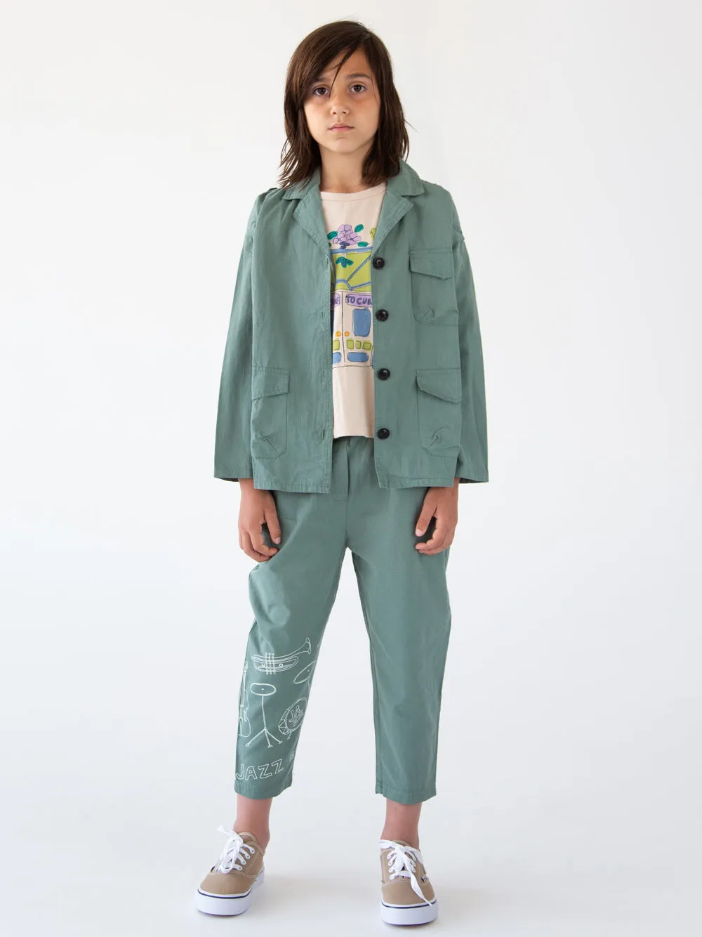 Army Green Cargo Pants