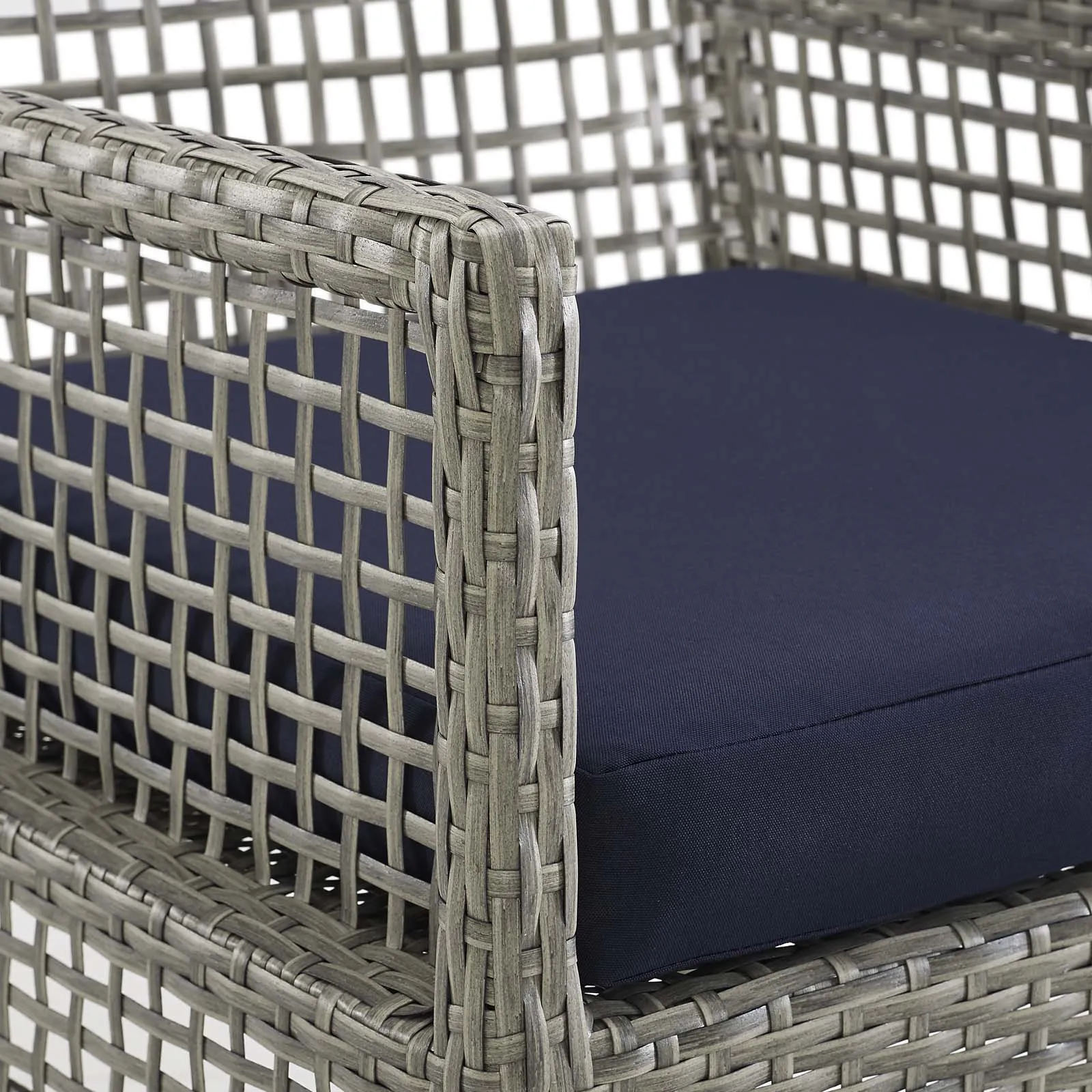 Aura 7 Piece Outdoor Patio Wicker Rattan Set by Modway