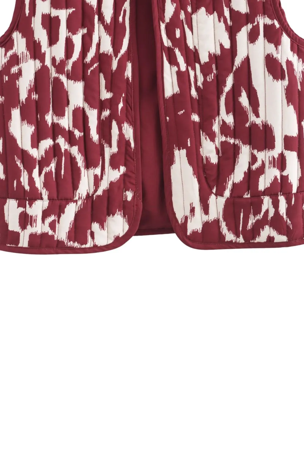 'Aurora' Sleeveless Printed Vest Top