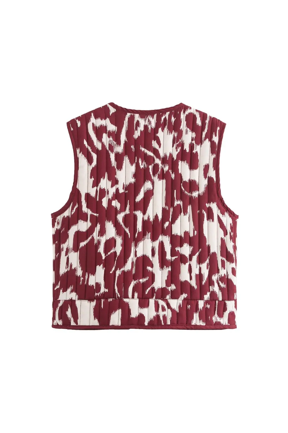 'Aurora' Sleeveless Printed Vest Top