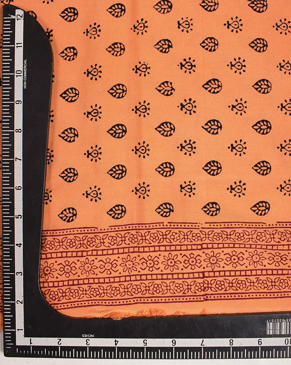 Bagh Print Hand Block Rayon Fabric