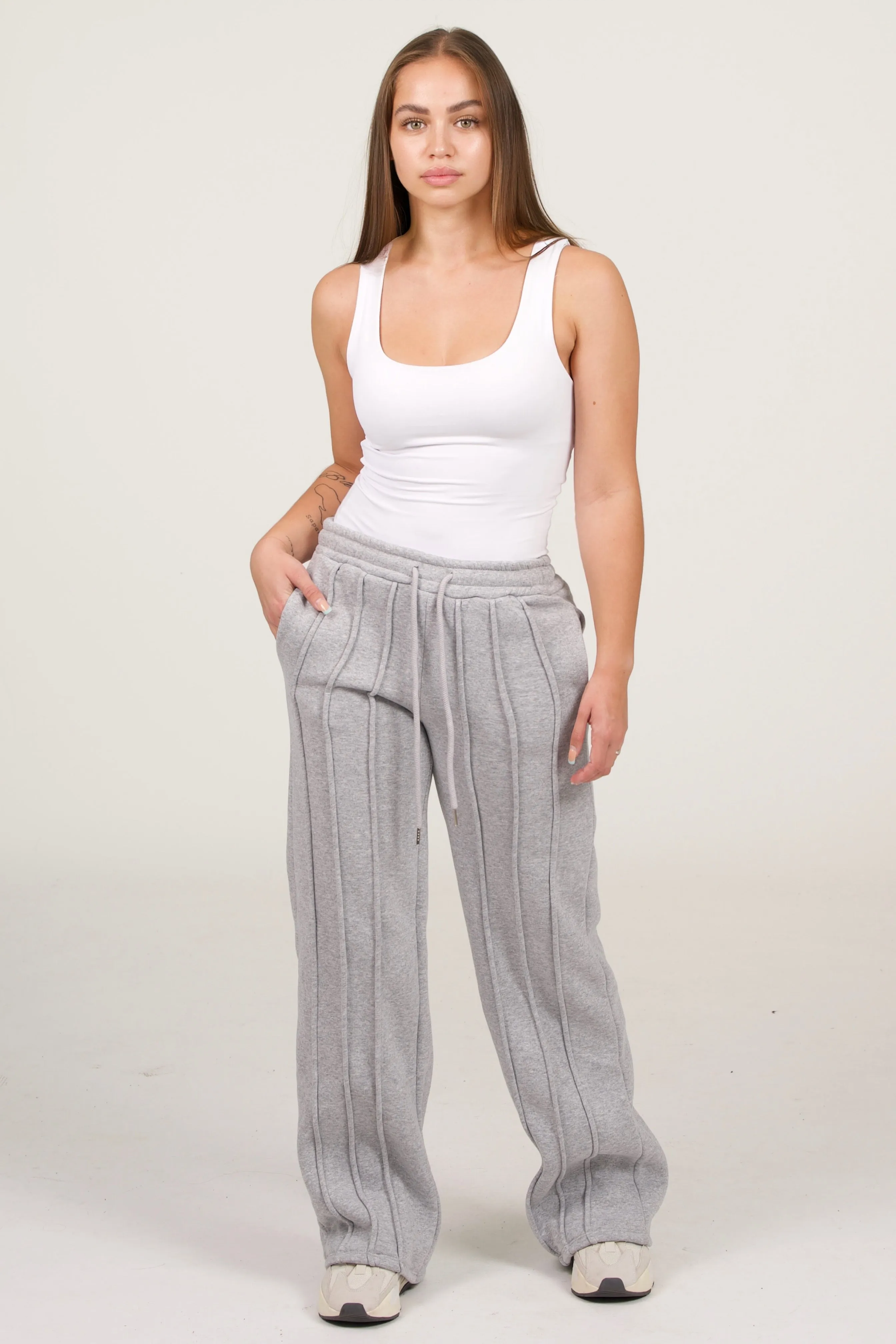 Basic Jogger With Striped