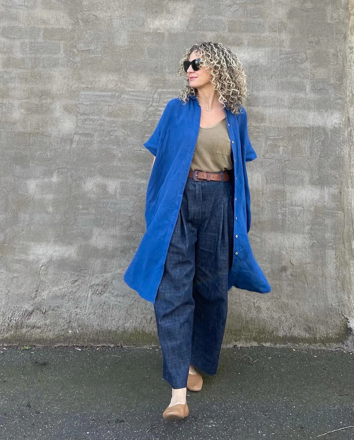 Bedford Lapis Washed Linen