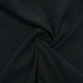 Black | Satin Back Moleskin