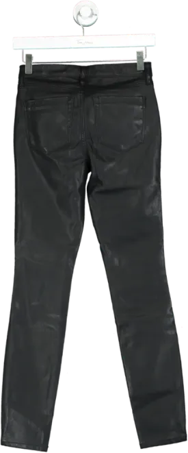 BLANKNYC Black The Bond Faux Leather Skinny Pants Size W25