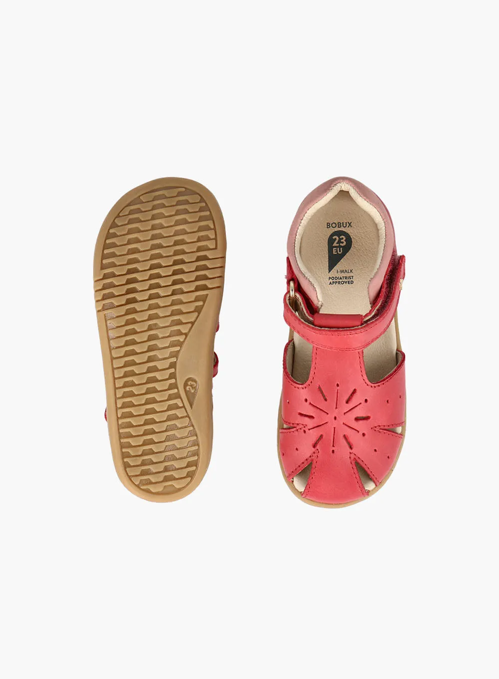 Sure! An optimized title for the Bobux Compass Sandals in Red/Rose could be:

Bobux Kids Compass Sandals in Vibrant Red/Rose - Stylish and Comfortable Footwear for Summer Adventures