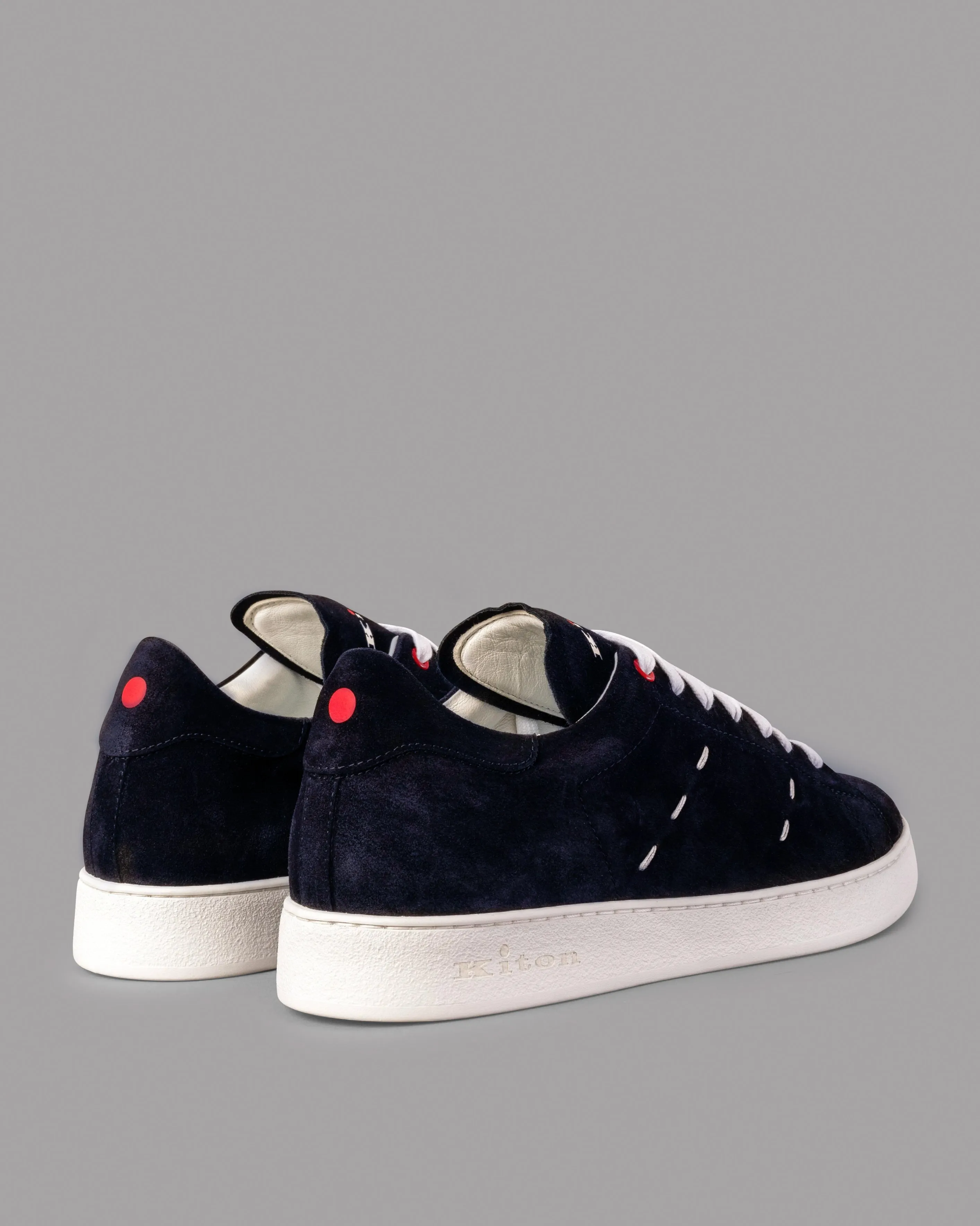 Calfskin Suede Sneakers