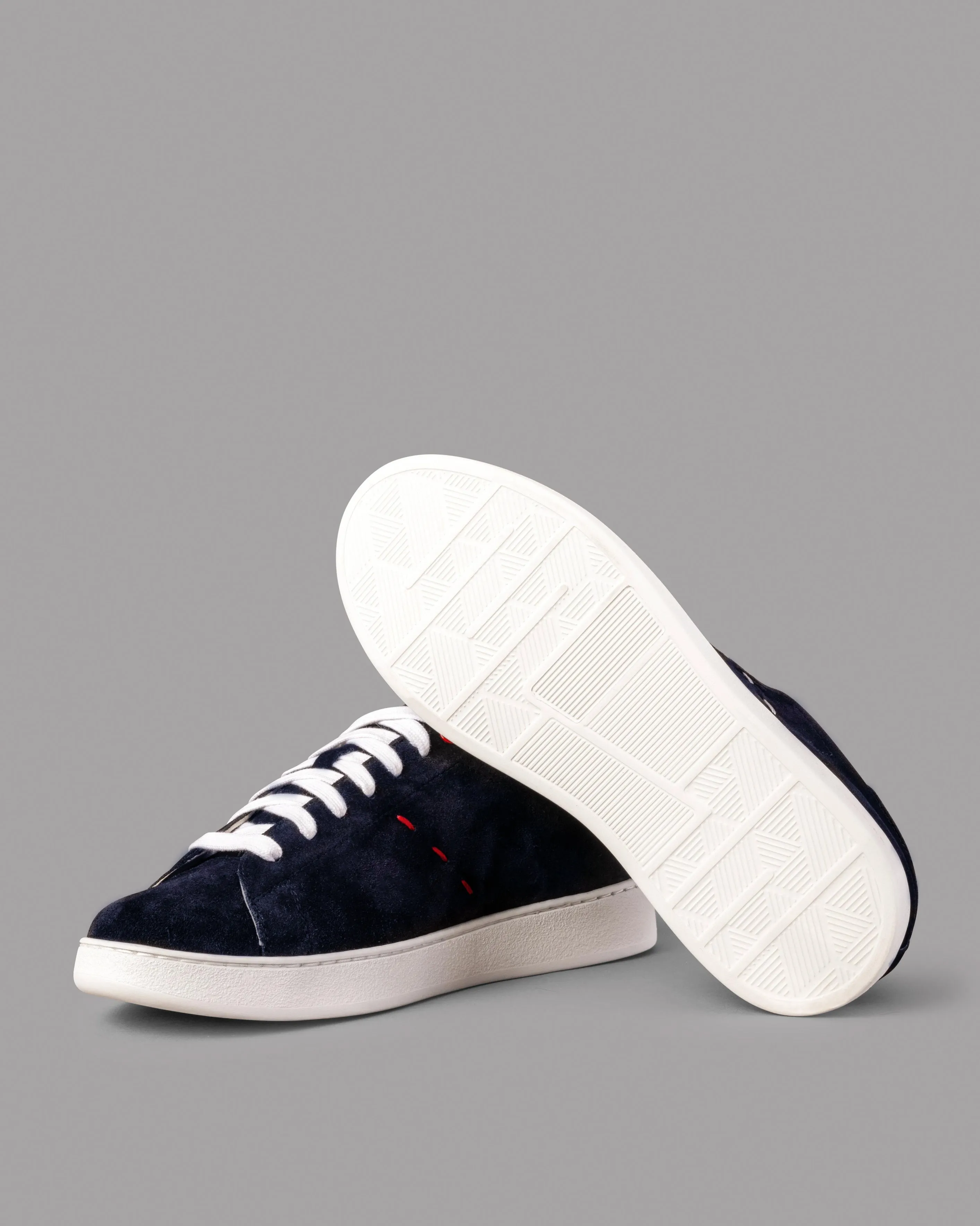 Calfskin Suede Sneakers