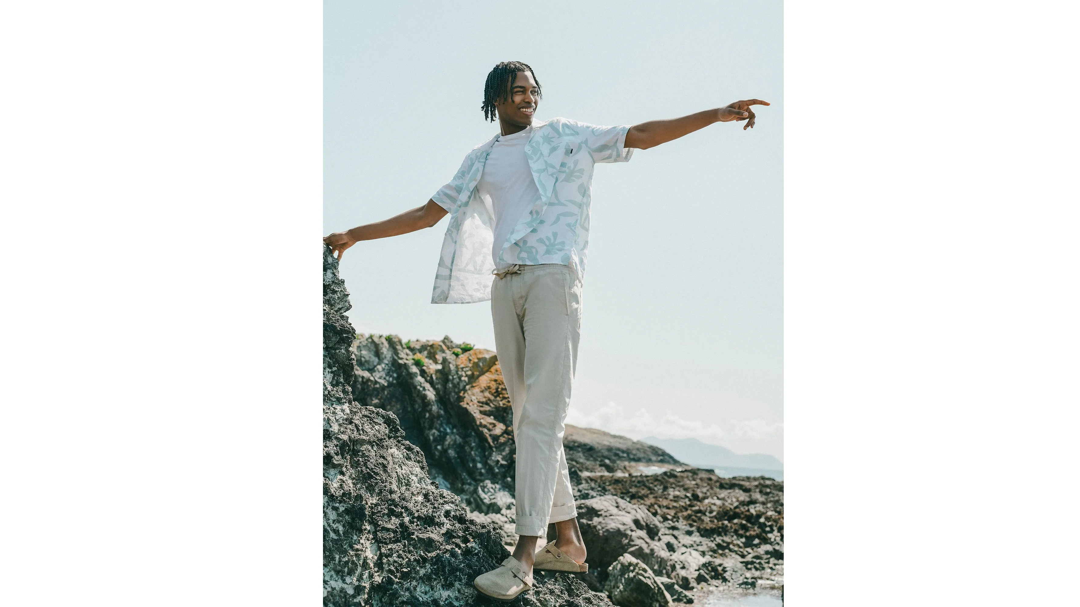 California Khakis Pull-On, Straight Tapered Fit