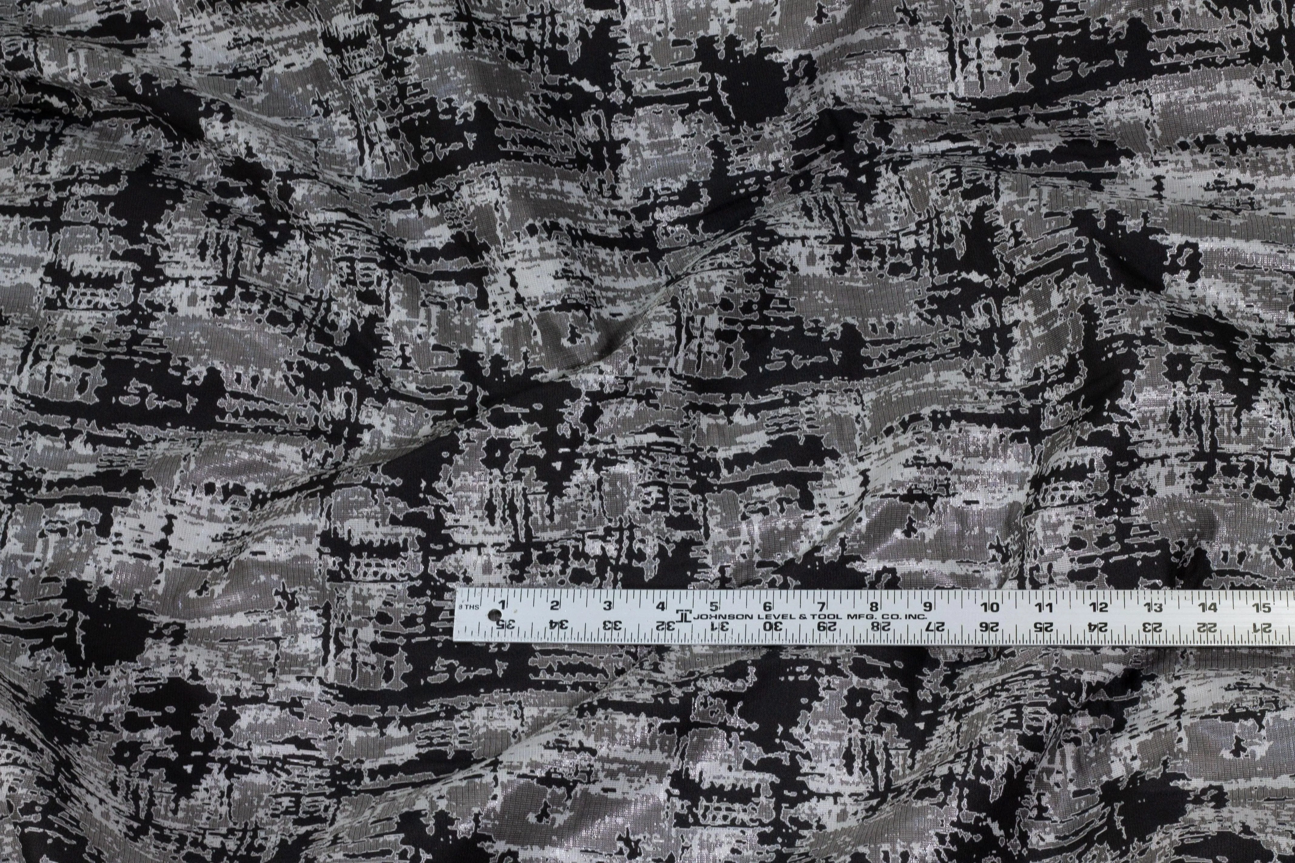 Camo Brocade - Black / Gray / White