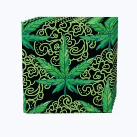 Cannabis Glow Napkins