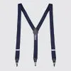 Canvas Twill Suspender Bow Tie