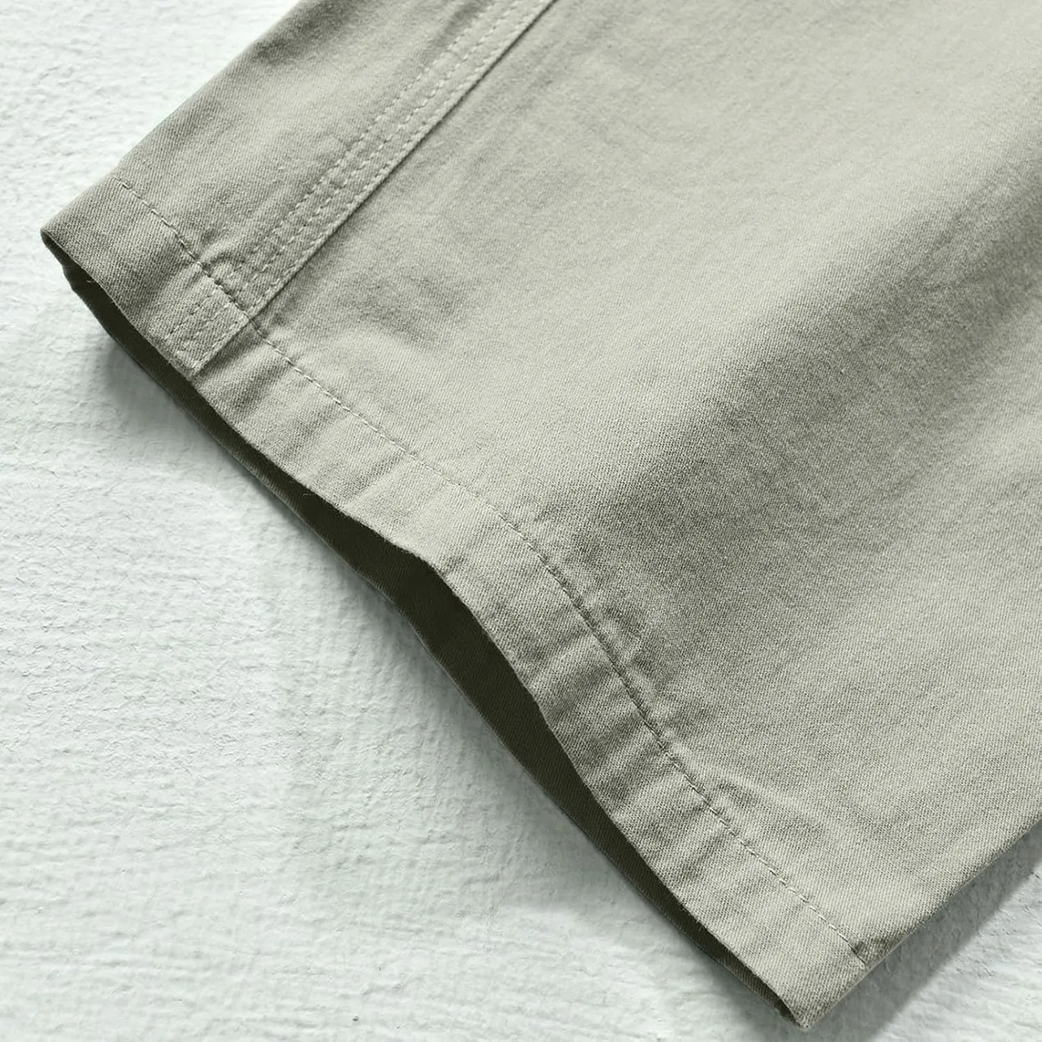Cargo Pants Women Button High Waisted Hiking Pants Casual Tactical Style Trousers with 6 Pockets Loose Streetwear