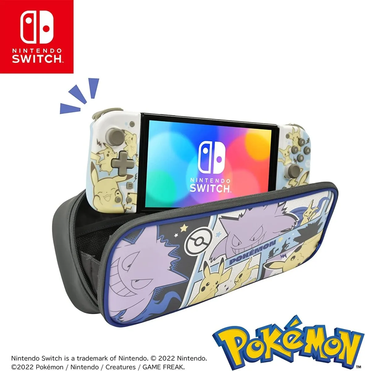 Cargo Pouch Compact - Pikachu & Gengar