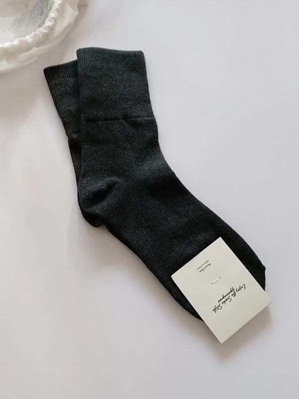 Casual Simple 9 Colors Socks