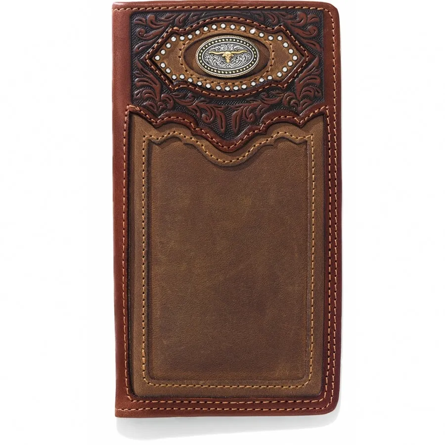 Cattle Driven Checkbook Wallet