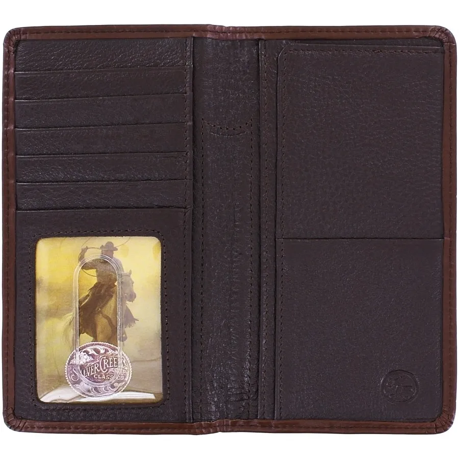 Cattle Driven Checkbook Wallet
