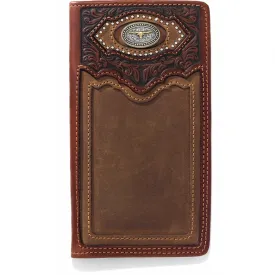 Cattle Driven Checkbook Wallet