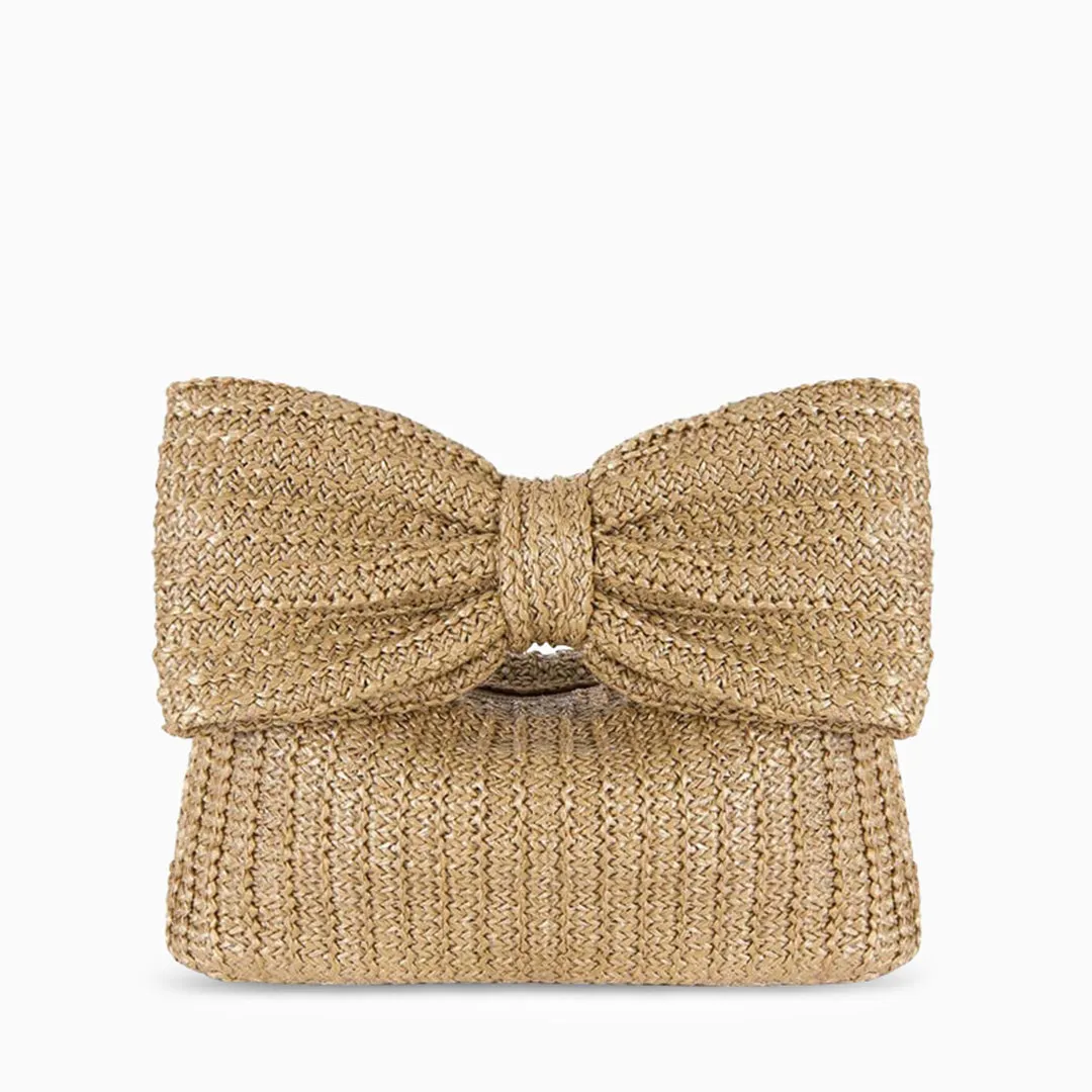 Christine Elegant Bow-Embellished Handbag