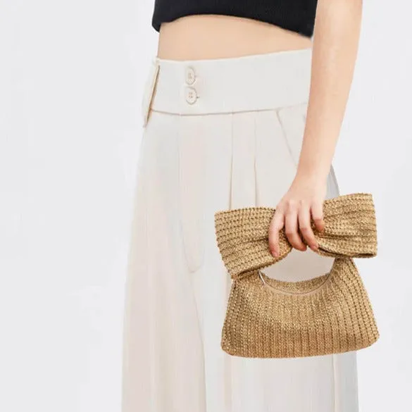 Christine Elegant Bow-Embellished Handbag