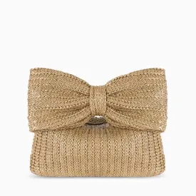 Christine Elegant Bow-Embellished Handbag