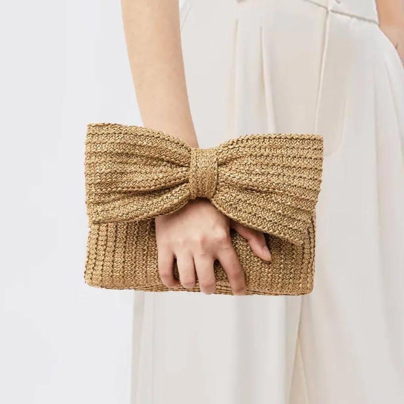 Christine Elegant Bow-Embellished Handbag