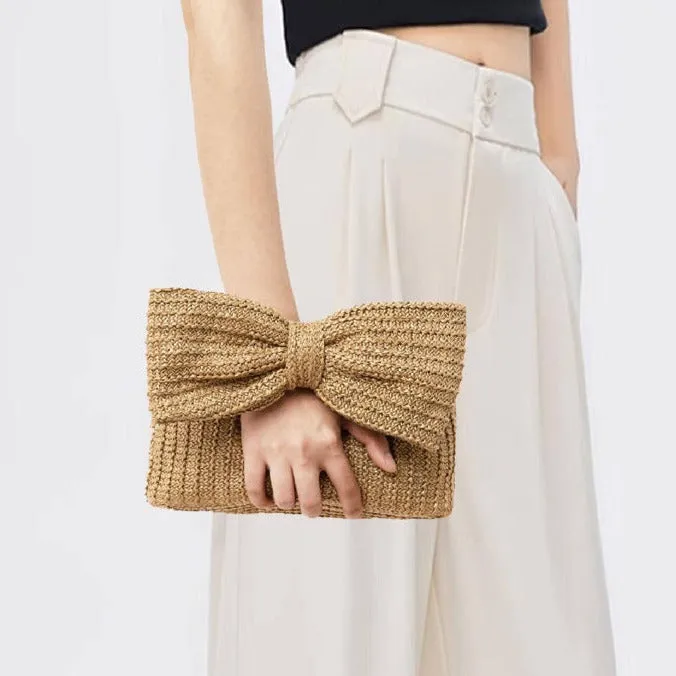 Christine Elegant Bow-Embellished Handbag