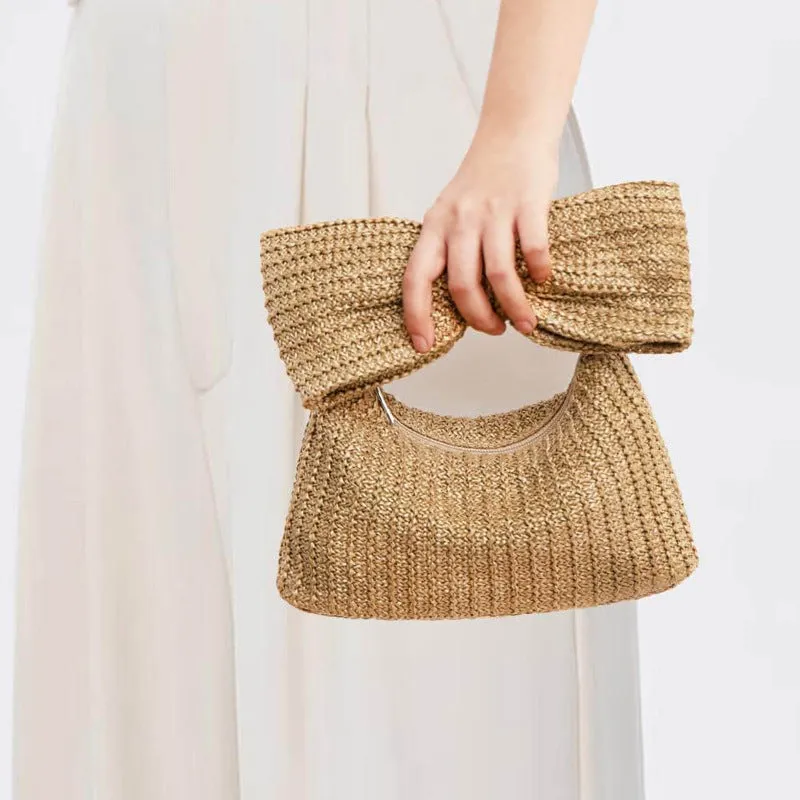 Christine Elegant Bow-Embellished Handbag