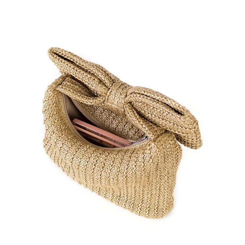 Christine Elegant Bow-Embellished Handbag