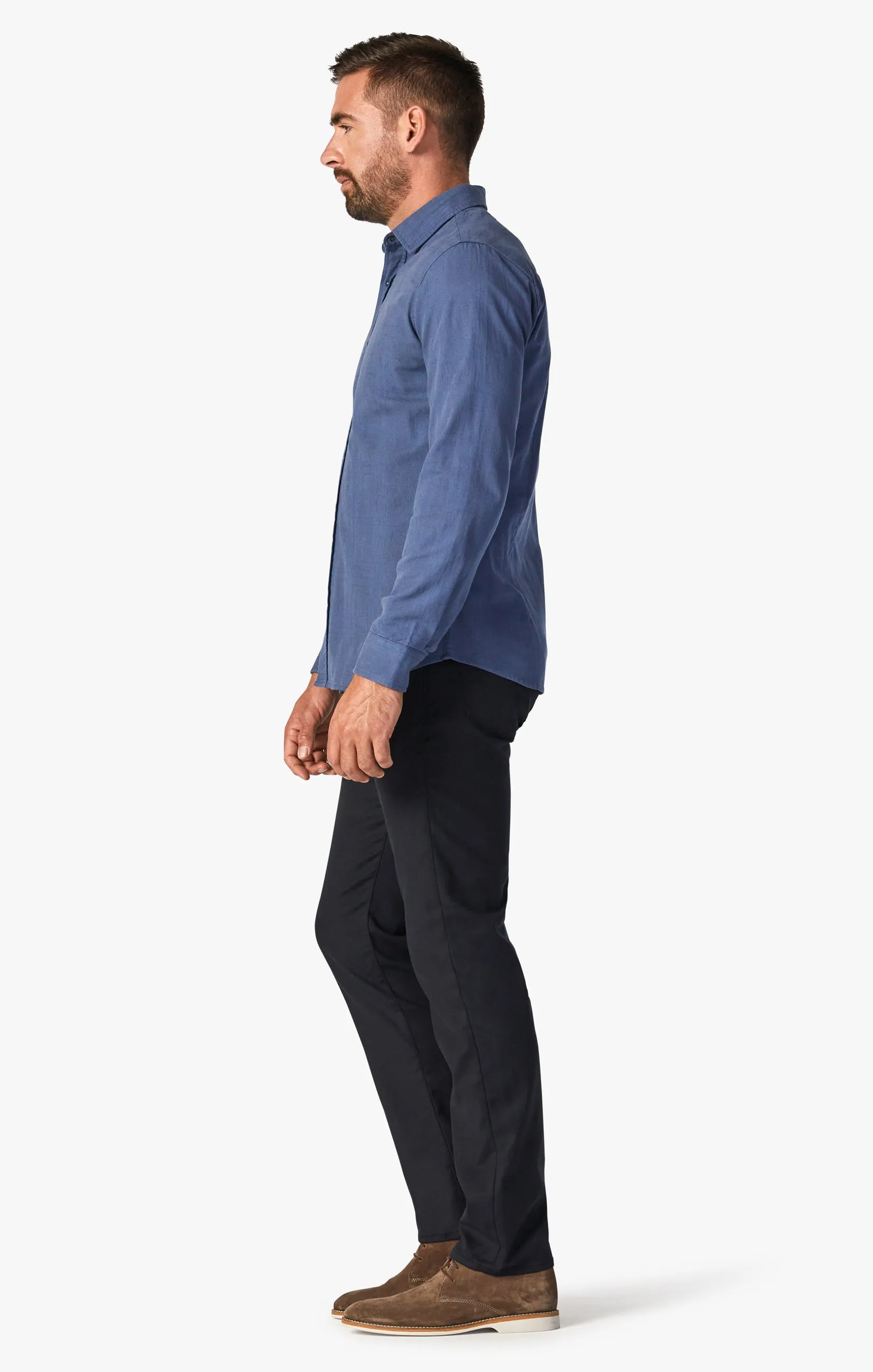 Courage Straight Leg Pants In Black High Flyer