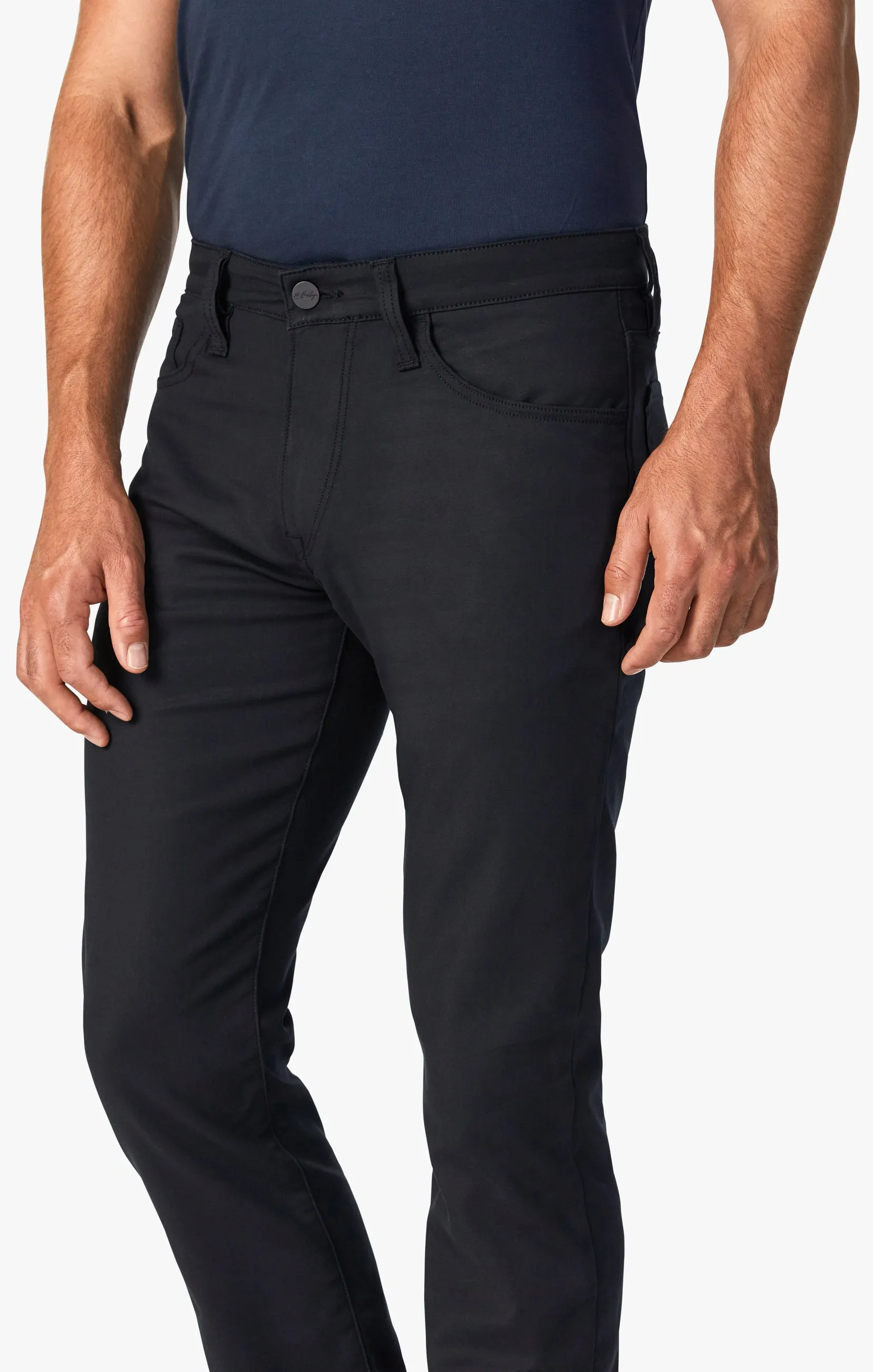 Courage Straight Leg Pants In Black High Flyer