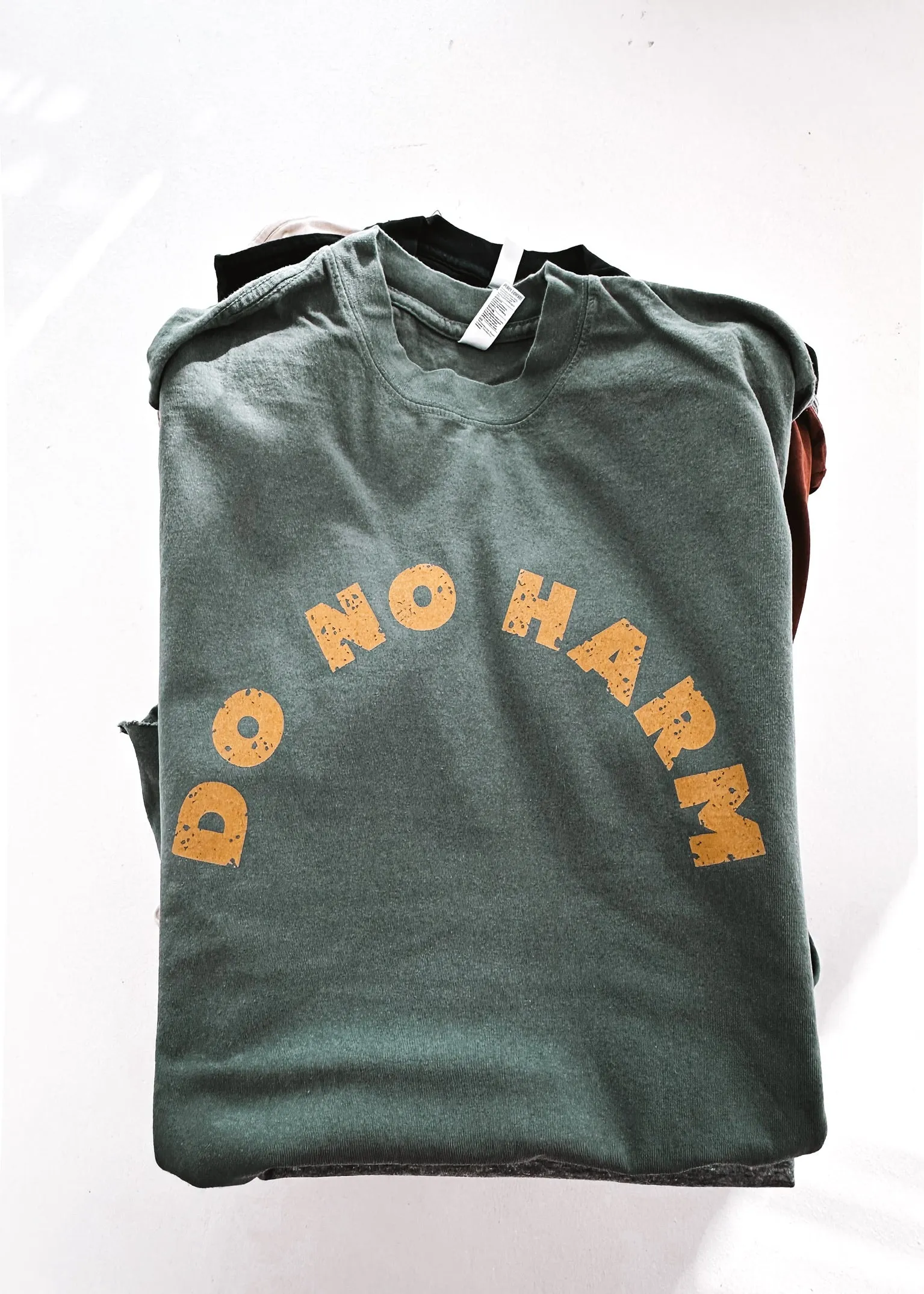 DO NO HARM SIDE SLIT TEE