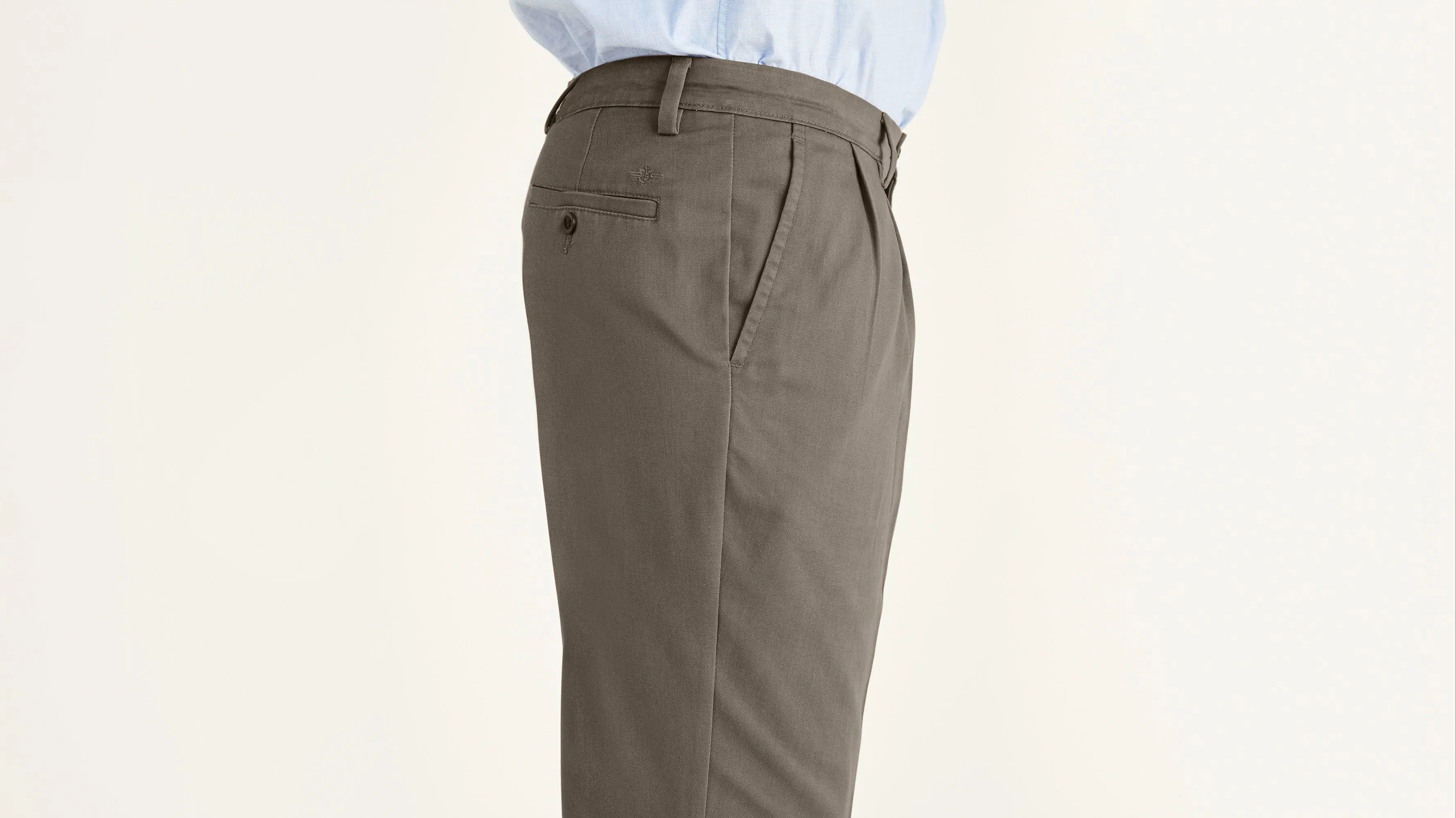 Easy Khakis, Pleated, Classic Fit (Big and Tall)