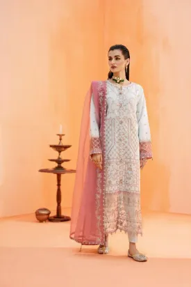 Fozia Khalid - Moonlight Jade - Embroidered - 3 Piece