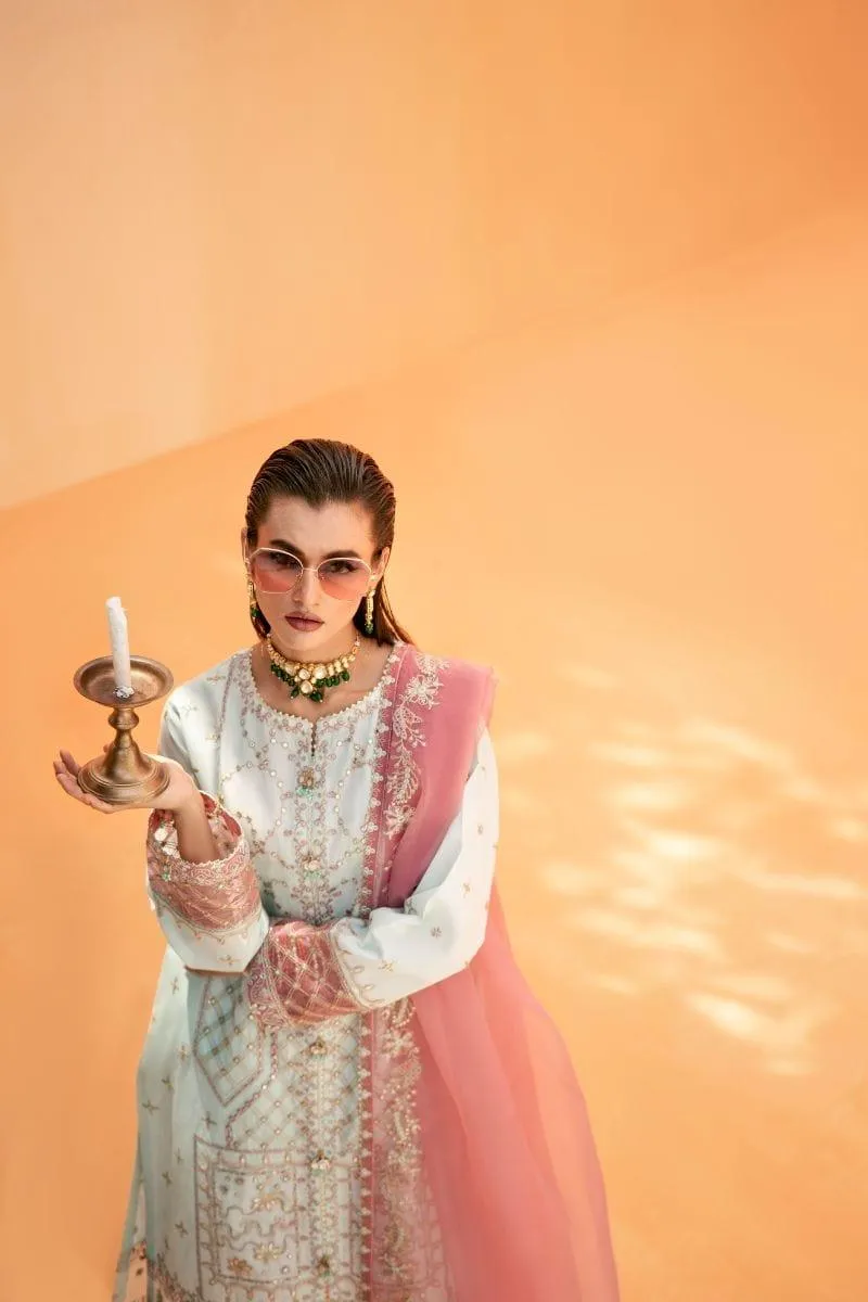 Fozia Khalid - Moonlight Jade - Embroidered - 3 Piece