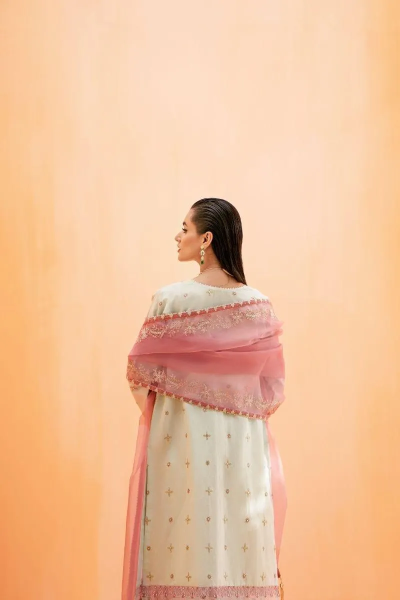 Fozia Khalid - Moonlight Jade - Embroidered - 3 Piece