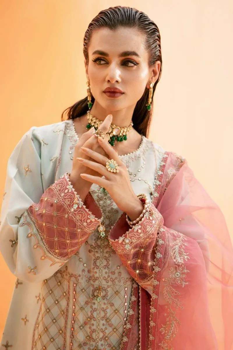 Fozia Khalid - Moonlight Jade - Embroidered - 3 Piece